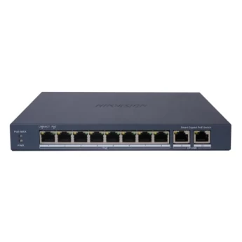 Switch Hikvision 8 cổng PoE Gigabit DS-3E1510P-EI (Chính hãng)