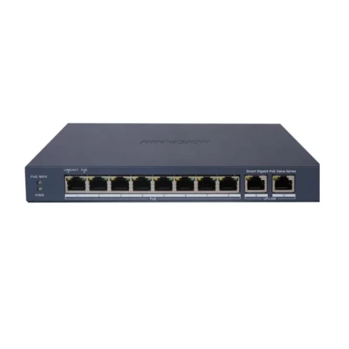 Switch Hikvision 8 cổng PoE Gigabit DS-3E1510P-EI/M (Chính hãng)