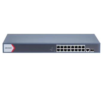 Switch Hikvision 16 cổng PoE Gigabit DS-3E1518P-EI (Chính hãng)