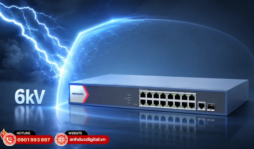 Khả năng bảo vệ chống s&eacute;t 6kV