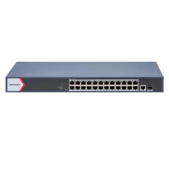 Switch Hikvision 24 cổng PoE Gigabit DS-3E1526P-EI/M (Chính hãng)