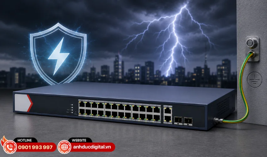 Khả năng chống s&eacute;t 6kV