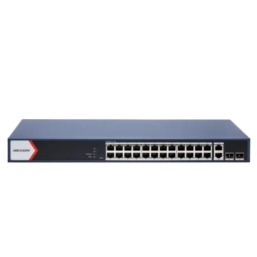 Switch Hikvision 24 cổng PoE Gigabit DS-3E1528P-EI (Chính hãng)