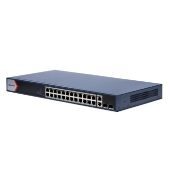Switch Hikvision 24 cổng PoE Gigabit DS-3E1528P-EI (Chính hãng)