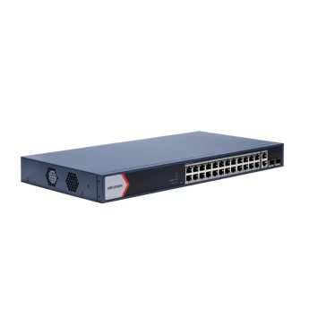 Switch Hikvision 24 cổng PoE Gigabit DS-3E1528P-EI/M (Chính hãng)