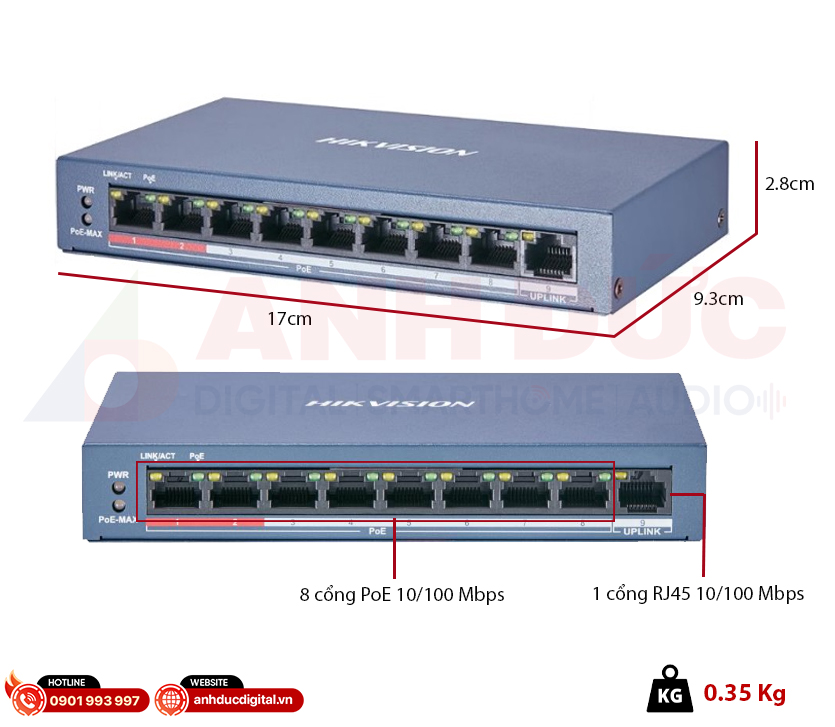 DS-3E0109P-EM(B) tổng quan
