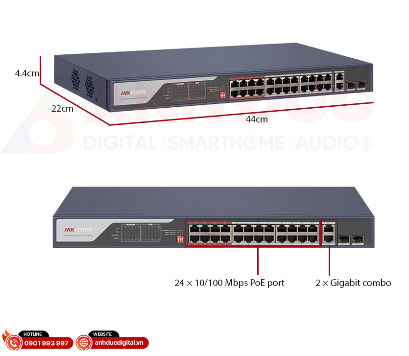 Hikvision DS-3E0326P-E(C) tổng quan