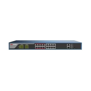Switch Hikvision 16 cổng PoE DS-3E1318P-EI (Chính hãng)