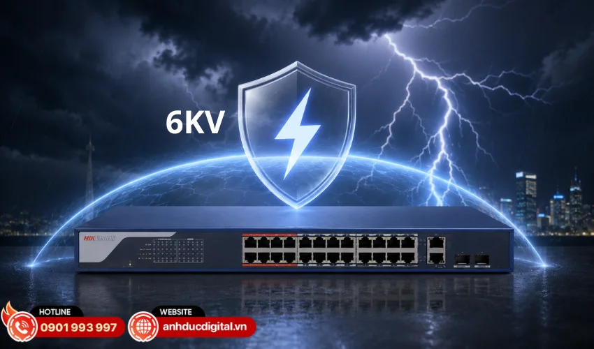 Khả năng chống s&eacute;t 6KV