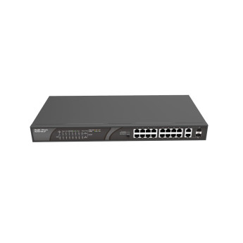 Switch Ruijie Reyee 16 cổng 10/100 BASE-T PoE/PoE+ RG-ES118S-LP