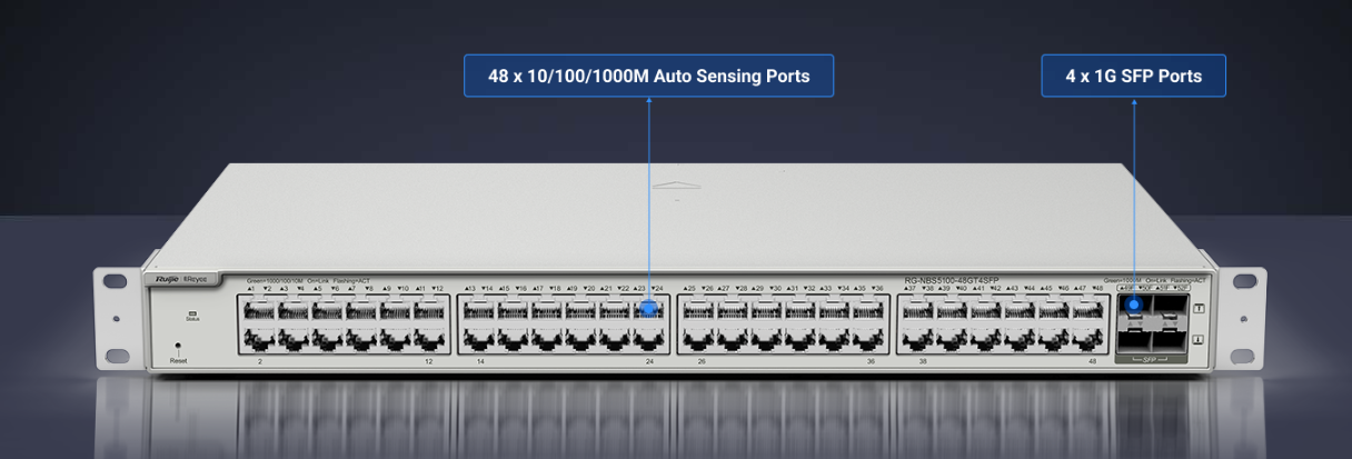 RG-NBS5100-48GT4SFP 1
