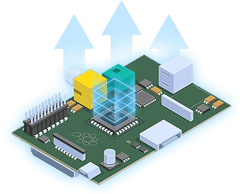 Chip xử lý đảm bảo hiệu suất cao