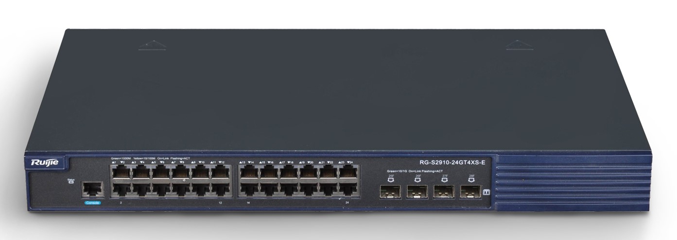Hỗ trợ 24 cổng 10/100/1000BASE-T (PoE/PoE+)
