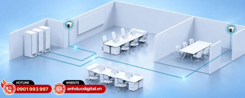 Switch TP-Link ES228GP hỗ trợ mở rộng khoảng cách truyền PoE lên đến 250m