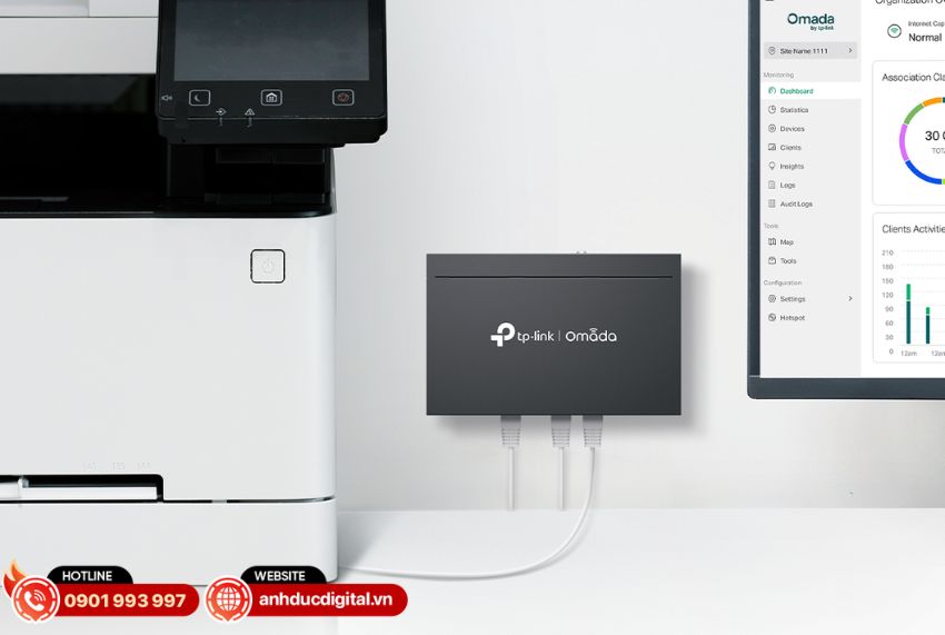 ES208G hỗ trợ Plug-and-Play&nbsp;gi&uacute;p kết nối thiết bị nhanh ch&oacute;ng m&agrave; kh&ocirc;ng y&ecirc;u cầu cấu h&igrave;nh phức tạp