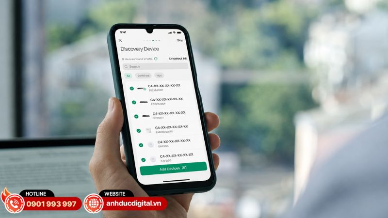 ES228GMP hỗ trợ quản l&yacute; tập trung th&ocirc;ng qua hệ sinh th&aacute;i Omada
