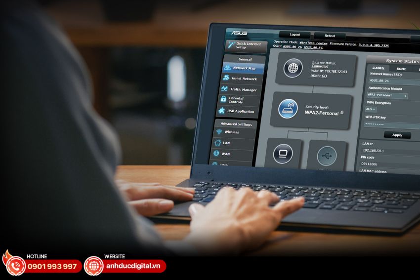 Quản lý mạng dễ dàng với ASUSWRT của AX-53U