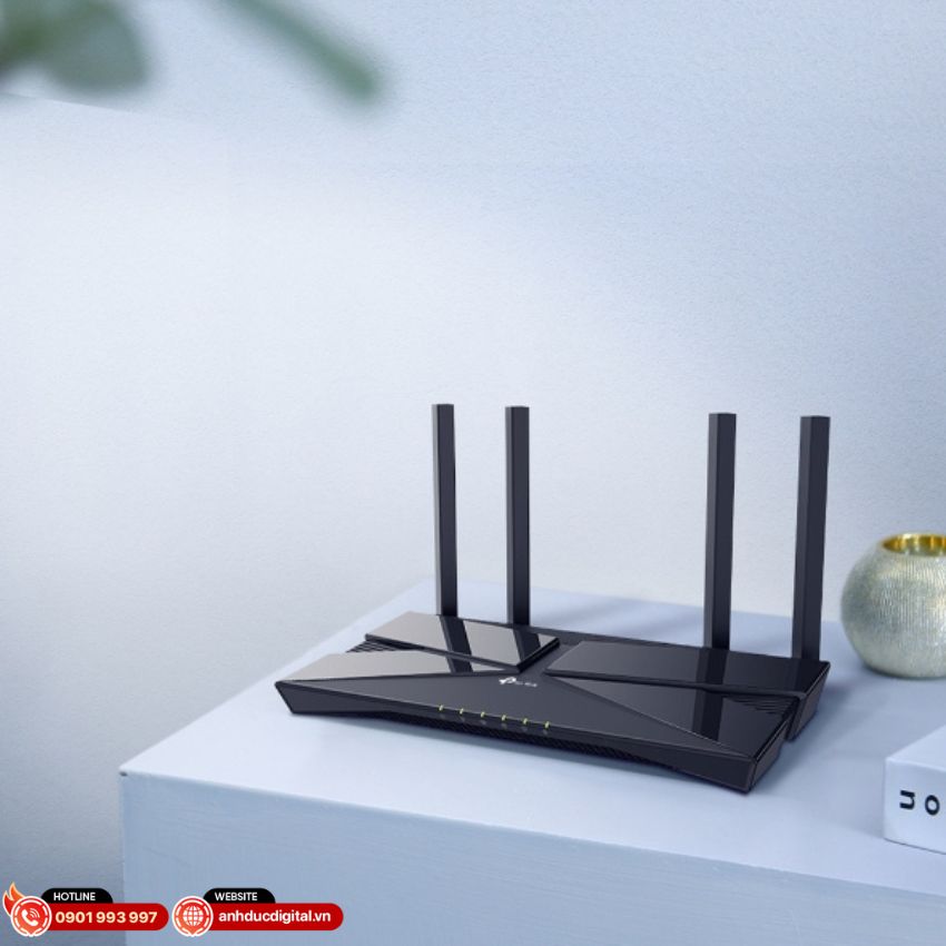 Tốc độ truyền mạng 1.8Gbps của Router Wifi 6 Gigabit TP-Link AX1800 Archer AX23