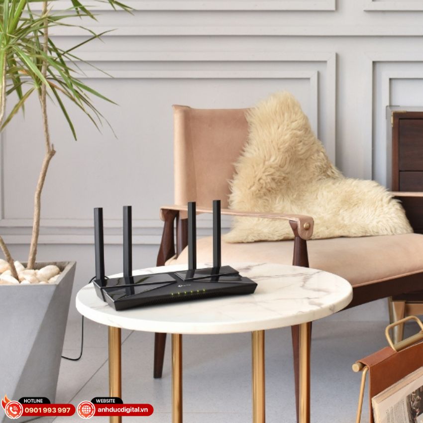 Loại bỏ hoàn toàn vùng sóng yếu với công nghệ Beamforming trên TP-Link Archer AX23