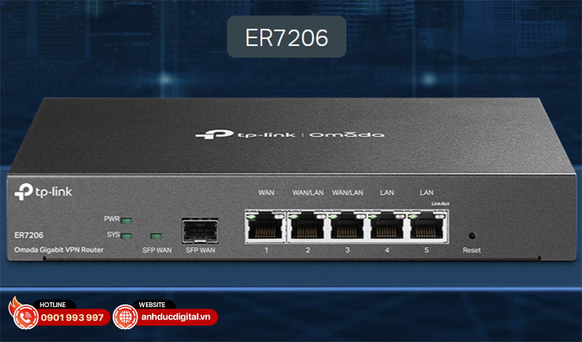 Router cân bằng tải TP-link ER7206 4