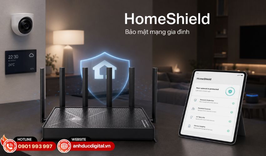 TP-Link HomeShield tăng cường bảo mật mạng gia đình