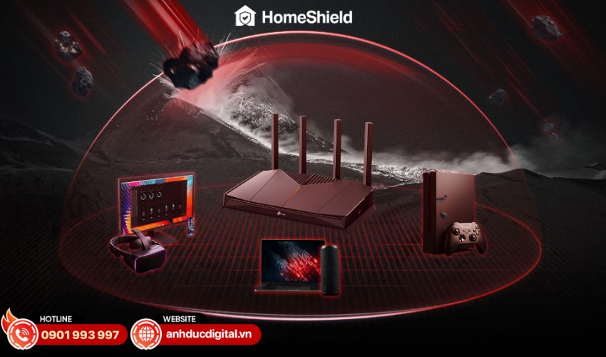 HomeShield tăng cường bảo mật cho mạng gia đ&igrave;nh