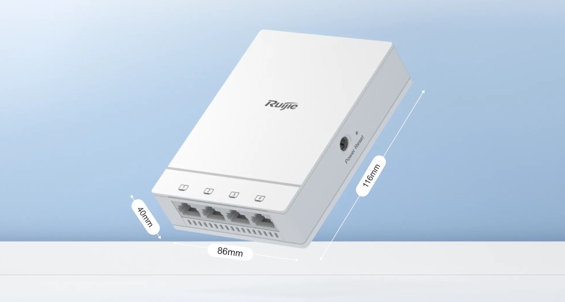 Thiết kế nhỏ gọn, lắp đặt dễ dàng 