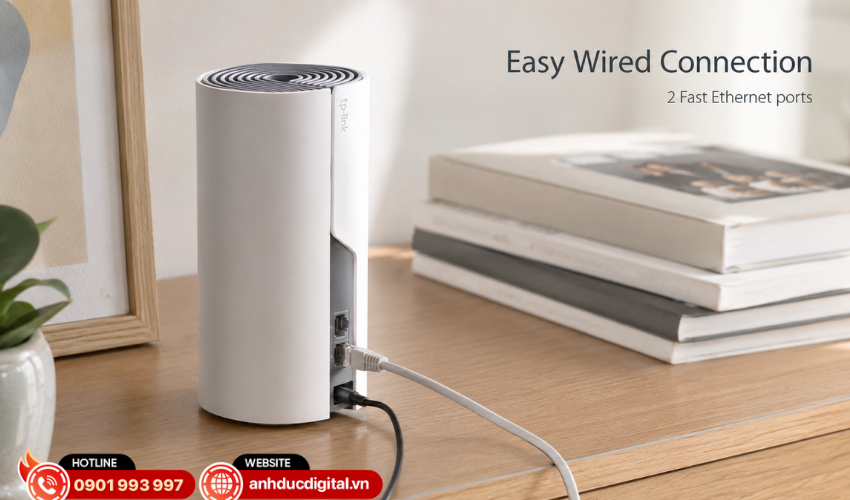 Plug & Play gi&uacute;p thiết lập nhanh ch&oacute;ng