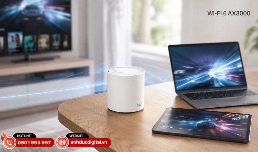 WiFi 6 AX3000 cho tốc độ lên đến 3.0 Gbps