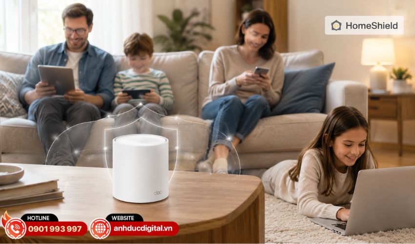 TP-Link HomeShield tăng cường bảo mật mạng gia đình