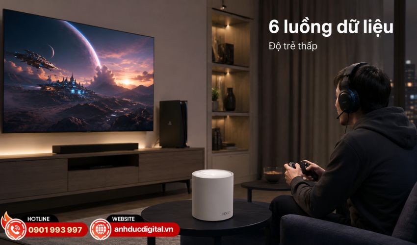 6 luồng dữ liệu giúp giảm độ trễ khi nhiều thiết bị hoạt động
