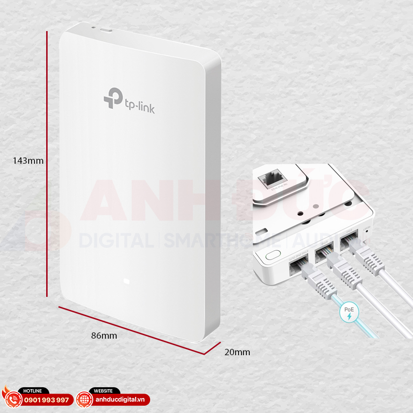 TP-Link EAP235-Wall hình tổng quan