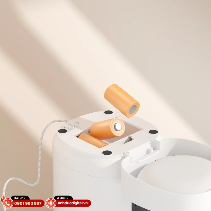 M&aacute;y cho th&uacute; cưng ăn tự động Aqara Pet Feeder C1 PETC1-M01 được trang bị micro t&iacute;ch hợp