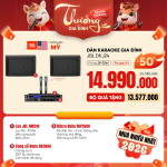 Dàn Karaoke Gia Đình JBL DKJ24 (Chính Hãng)