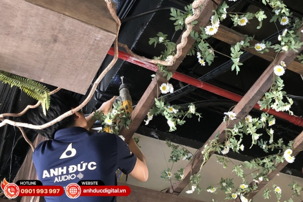 Anh Đức Audio lắp đặt chuẩn kỹ thuật và cân chỉnh âm thanh, đảm bảo hệ thống hoạt động ổn định và hiệu quả