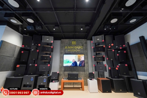 Anh Đức Audio cung cấp đa dạng loa karaoke, loa kéo, loa full và sub, cho âm thanh mạnh mẽ và cân bằng.