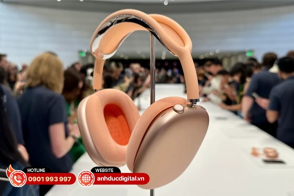 AirPods Max 2 hỗ trợ âm thanh chuẩn lossless 24-bit (48kHz) khi được kép nối bằng cáp USB-C đi kèm