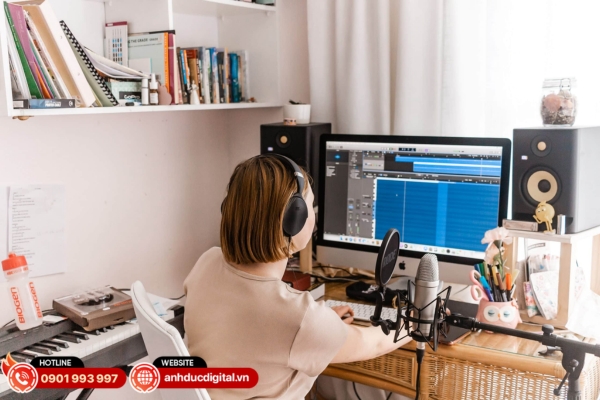 Audio Interface cho ca sĩ, producer bán chuyên cần chất lượng thu âm ổn định và chi tiết