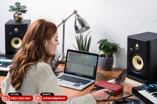 Người mới bắt đầu nên chọn Audio Interface dễ dùng cho home studio cơ bản