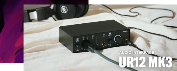 Yamaha UR12MK3 là audio interface USB-C gọn nhẹ hỗ trợ thu âm và livestream cơ bản