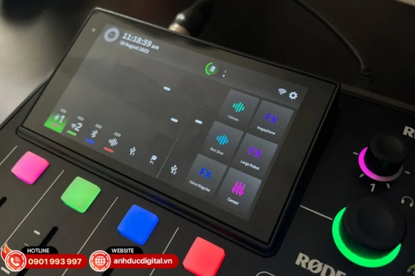 Ưu tiên bàn trộn livestream có EQ, lọc nhiễu và hiệu ứng âm thanh giúp livestream rõ nét, chuyên nghiệp