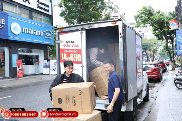 Cửa hàng có nhiều kênh bán hàng và giao hàng nhanh chóng, tiện lợi