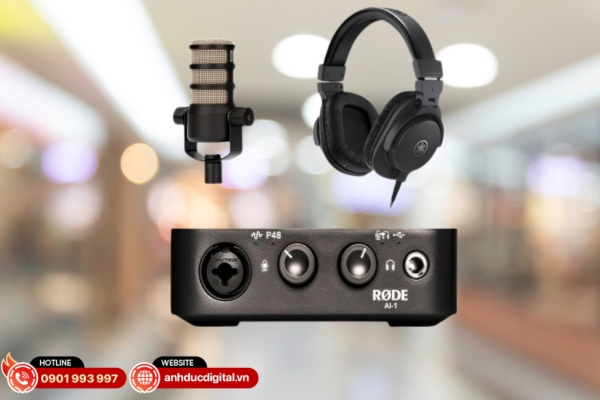 “Bộ thu âm livestream Rode LSR02: bộ cao cấp, giọng nói trong trẻo, lý tưởng cho livestream