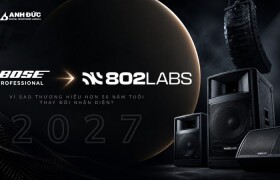 Bose Professional đổi tên thành 802 LABS từ năm 2027: Vì sao thương hiệu hơn 50 năm tuổi thay đổi nhận diện?