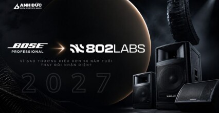 Bose Professional đổi tên thành 802 LABS từ năm 2027: Vì sao thương hiệu hơn 50 năm tuổi thay đổi nhận diện?