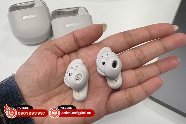 Bose QuietComfort Ultra Earbuds (2nd Gen) có lớp màng ngăn bám ráy tai