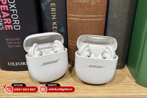 Hộp sạc Bose QuietComfort Ultra Earbuds (2nd Gen) đã hỗ trợ khả năng sạc không dây