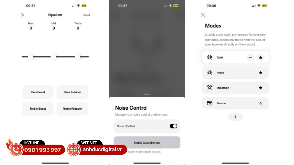 Bose QuietComfort Ultra Headphones 2nd Gen vẫn chỉ có hệ thống EQ khá đơn giản