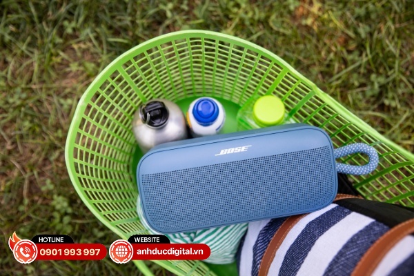 Bose SoundLink Plus duy trì chất âm ổn định và không xảy ra biến dạng âm thanh ngay cả khi được mở ở âm lượng lớn