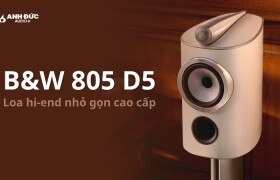 Bowers & Wilkins 805 D5: Loa hi-end nhỏ gọn cho phòng nghe cao cấp